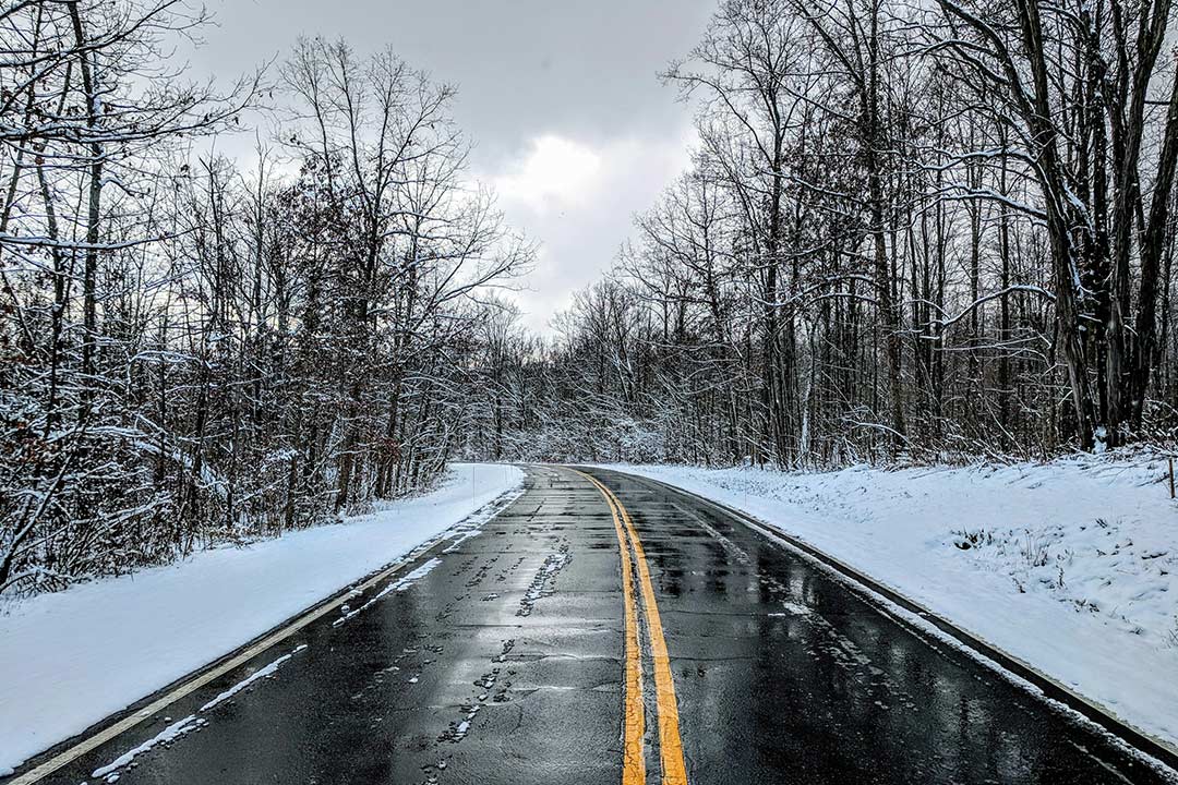 راهنمای سفر جاده ای زمستانی